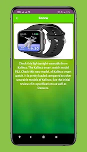 kalinco smart watch p22 guide