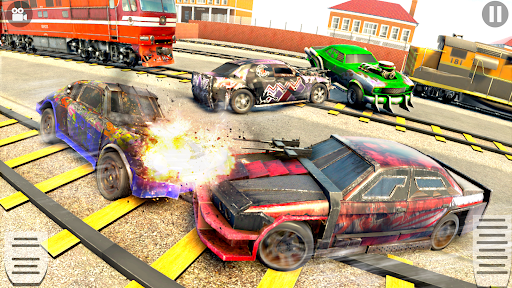 Train Car Crash Derby Game 3D 28
