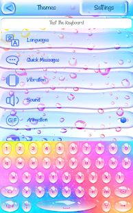 Color Rain Water Keyboard Live 1.0.4 APK screenshots 6