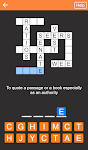 screenshot of Quick Crosswords (English)