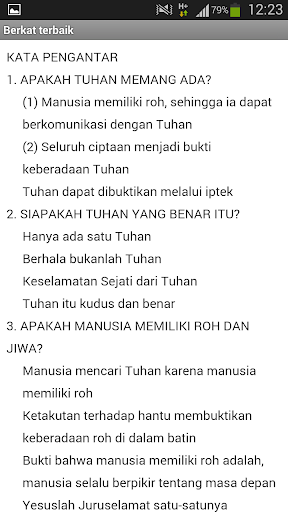 Buklet ajaran Kristiani Screen 2