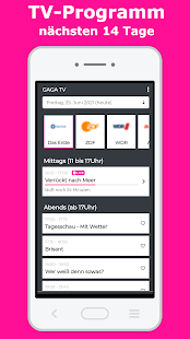 GAGA TV - Fernsehprogramm App mit LIVE TV Programm 31.1.1 APK screenshots 2