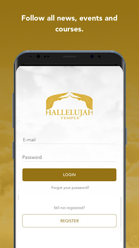 Android application Hallelujah Temple screenshort