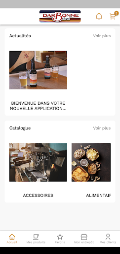 Android application Darbonne Bière screenshort