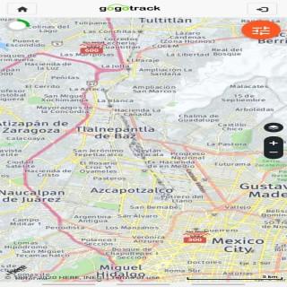 Android application Gogo Track screenshort