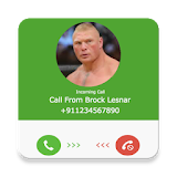 Call From Brock Lesnar Prank,Fake Call Simulator icon