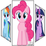 Rainbow Little Pony Wallpaper HD icon