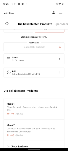 Main Döner Screen 3