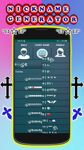 Nickname Generator - Name And Symbols Creator