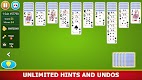 screenshot of Spider Solitaire Mobile