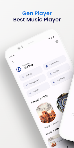 Android application Gen Music Player screenshort