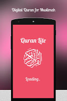 screenshot of Quran Muslimah