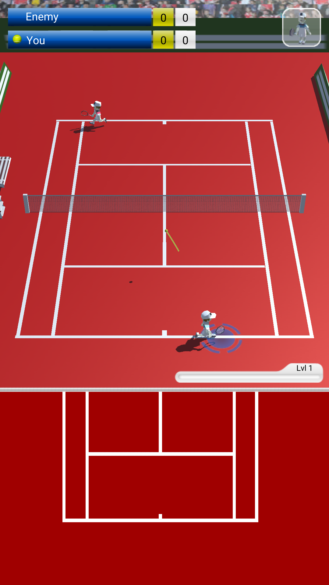 Android application Scrappy Tennis screenshort