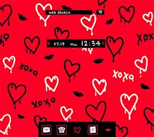 screenshot of Rebellious Hearts Wallpaper