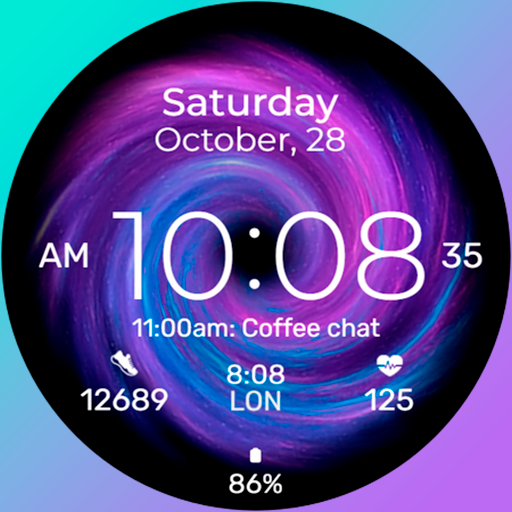 Chester Galaxy Star watch face logo