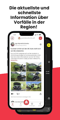 Android application GoldstadtAktuell screenshort