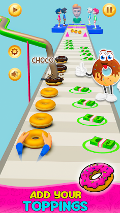 Donut Stack Maker: Donut Games - Screenshot 3