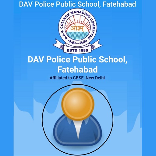 DAV Police Public School Fateh logo