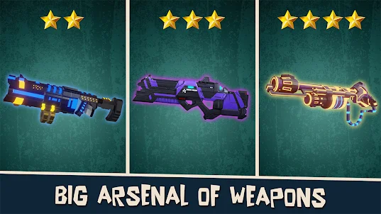 Alphabet Hunt: Roblock Shooter