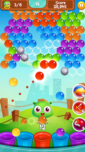Android application POP Bubble Shooter Pet screenshort
