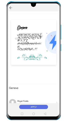 Stylish Fonts for FlipFont Screen 3