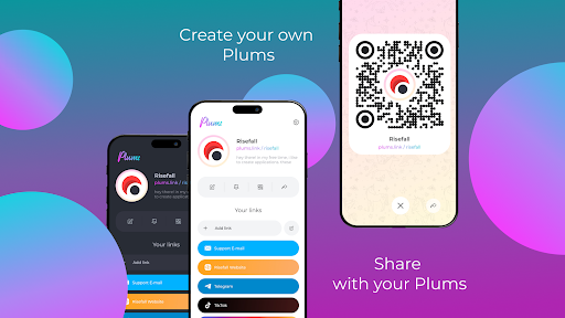 Android application Plums Link screenshort
