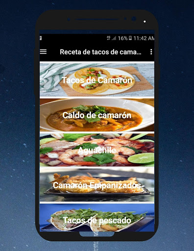 Receta de tacos de camarón