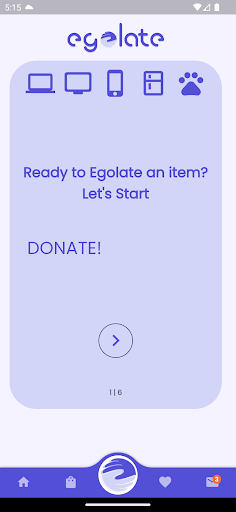 Egolate App Screen 3