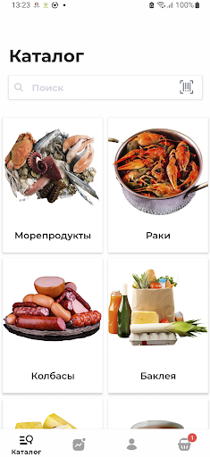 Android application Икра Домой screenshort