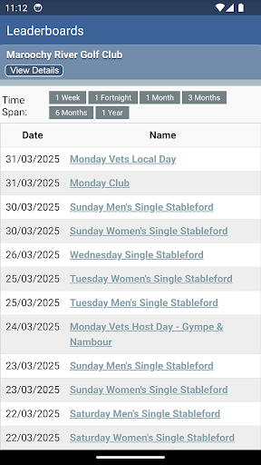 Maroochy River Golf Club Screenshot 4 - AppWisp.com