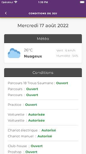Golf de Saumane Screen 3