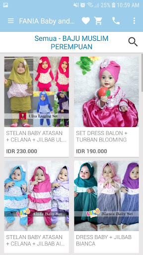 Fania Baby & Kids Shop Screen 3