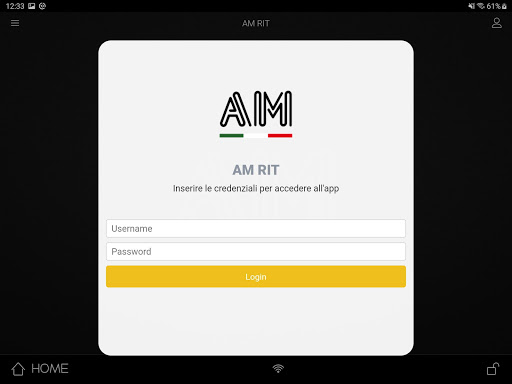 Android application AM RIT screenshort