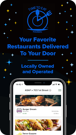 Android application Time To Eat Philadelphia screenshort