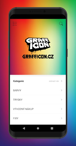 Android application Grafficon - graffiti shop screenshort