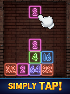 Drop Number : Neon 2048 Apk Mod for Android [Unlimited Coins/Gems] 10