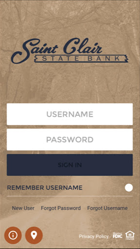Android application Saint Clair State Bank screenshort
