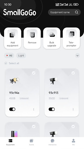 Android application SmallGoGo screenshort