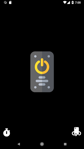 Android application Flashlight with timer screenshort