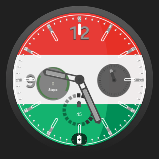 Hungary Flag Watchface logo