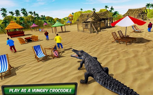 Hungry Crocodile Attack 3D: Crocodile Game 2019 For PC installation