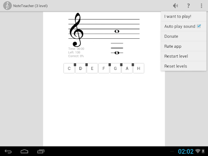 NoteTeacher with Metronome and Tuner