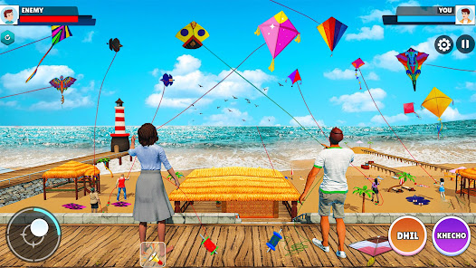 Beach Kite Flying Games 3D 1.3 APK + Mod (Free purchase) for Android