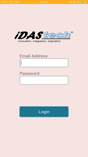 iDAS Tech Servicing App Screen 2