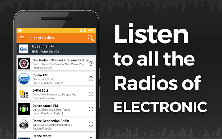Electronic Music Radio - 2 - (Android)