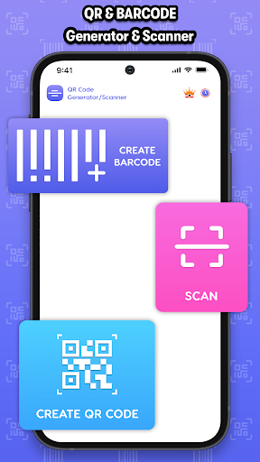 QR Scanner & Barcode Generator Screen 2