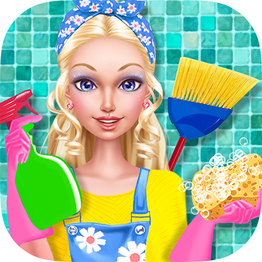 Jogo Fashion Doll House Cleaning