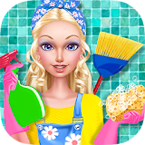 Fashion Doll - House Cleaning icon