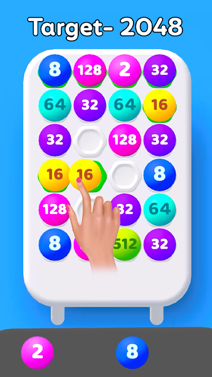 Sort Merge 2048 - Numbers game - 0.2 - (Android)