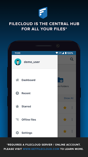 Android application FileCloud screenshort
